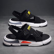 Hon Star Red Stark Mens sandals mens summer outwear anti-slip driving beach ins ChaoRoman sports slippers