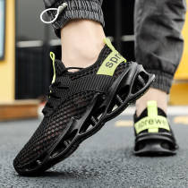 Hon Starred Stars K Baotou Sandals Sandals Mens Shoes Slim Summer Breathable Mesh Hollowed-out Mesh Shoes Beach Sneakers Man