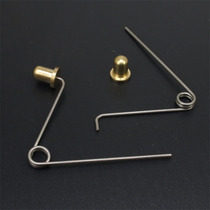 Diaotai universal accessories Copper bean card bean circlip spring bean fishing chair fishing stool Diaoyutai telescopic leg bouncing Bean
