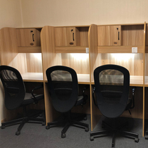 Heilongjiang Harbin self-study room closed immersion partition learning table chair self-study room postgraduate training