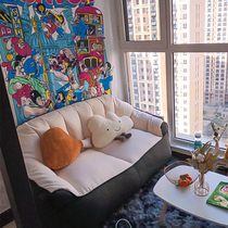 Sloth couch balcony Balcony Lying Double Bean Bag Girl Bedroom Tatami Small Family can lie down sleeping cute couch