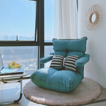 Sloth couch tatami bed by back chair Bedroom Single small cute room on floor floating window small sofa fan