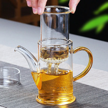 Binnengda thickened glass teapot filter tea maker black tea green tea Office Kung Fu tea set small