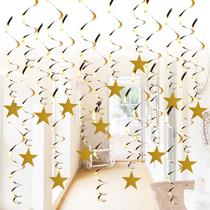 Kindergarten environmental materials Spiral star pendant School season atmosphere arrangement theme decoration Classroom ring charm
