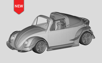 Milamold Play 1 24 Beetle models Targa RWB Wind Wide Modified Resin Kit Adaption Fields Palace