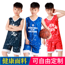 Childrens basketball uniforms boys and girls children sports costumes primary school competition training uniforms jerseys