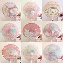 2 pieces cartoon fan cover Melody electric fan children anti-clip gloves pudding dog round dust cover