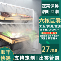 Rongshengshui water and fog humidifier commercial industrial supermarket vegetable and fruit fresh-keeping large-capacity sprayer