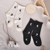 Two pairs of in air OZ combed all cotton baby baby cotton socks children cloud socks tide stockings
