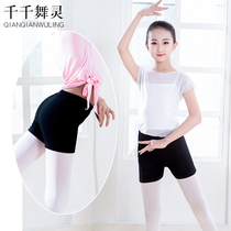Childrens dance shorts summer dance pants practice pants ballet boxer three-point five safety pants leggings