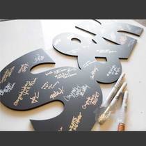 European Street wedding sign-in painting creative sign-in board banquet sign-in this card name letter ornaments props photo