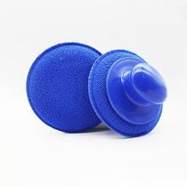 Car waxing sponge car waxing hand polishing car wash gloves manual Crystal coating handle Sponge round