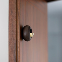 Doorbell Wind Suzuki entering the door to remind the bell Japanese style small round egg pure copper magnetic attraction into the door bell Freezer Sticker Door Hanging