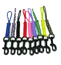 Single head hook lanyard outdoor mountaineering diving lanyard accessories anti-lost rope safety rope survival belt adhesive hook buckle