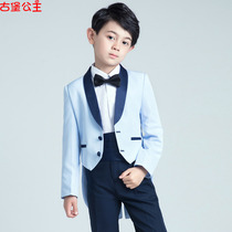 Childrens dress boys tuxedo tuxedo Primary School host flower girl wedding piano performance costume birthday baby suit