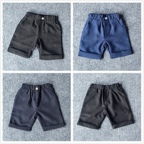 Boys suit shorts thin flower girl pants childrens suit pants baby birthday casual trousers summer show