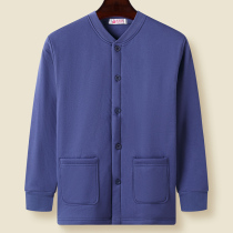 Medium-aged thermal underwear for cardiovert grandpa mens autumn winter blouses Northeast anti-cold old man thickened autumn clothes