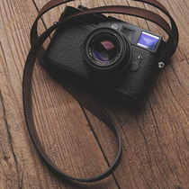 MrStone Handmade Camera Shoulder Strap Microsheet Suitable for Fuji Leica Camera leather braces Retro art hanging
