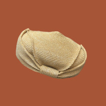 New summer Taiwan straw beret fashion elegant sun hat travel thin sun hat women