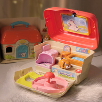 Gu Yus house toy chicken development house puppy 3 children Girl birthday gift 4-6 year old girl