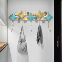 Nordic style creative hook shelf door back hanging hook Wall coat hook Metal Wrought iron wall hanging hook