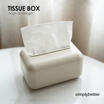 SimplyBetter Original Patent Design Brief Nordic Wind Home Living Room Desktop Paper Towels Box Crammy