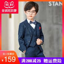 Childrens suit suit suit suit small host costume boy dress boy dress boy boy four season piano performance suit childrens clothing