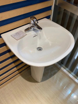 Column basin LWN251 LWN220 basin single hole wash basin basin ceramic round simple