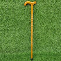 Lightweight and practical old man Wood integrated mahogany crutches handmade walking stick solid wood non-slip crutches