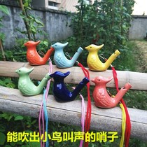 Waterfowl Whistle Color Bird Ceramic Whistle Scenic Spot Childrens Toys Whistling Bird Sthing
