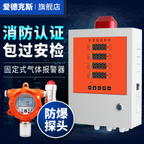 Industrial combustible gas alarm carbon monoxide oxygen hydrogen hydrogen sulfide detector ammonia gas concentration detector