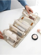 Japan gp cosmetic bag Portable large capacity portable folding travel wash bag Cosmetics removable storage