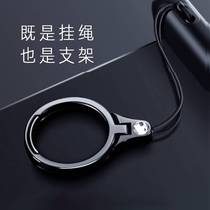 Metal mobile phone lanyard bracket ring buckle short womens universal multi-functional pendant wrist rope anti-drop buckle bracelet