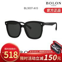 BOLON Tyrant Glasses 2021 New Pint Men Retro Polarized Ink Mirror Han Version Black Ultra Plate Sunglasses BL3037