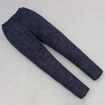 Pure cotton handmade mens middle-aged and elderly adults with high waist elastic cotton pants