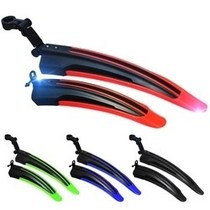 Bicycle mudguard car mud removal dead fly front and rear water baffle multi-color mud tile riding spare parts