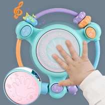 Childrens music hand clapping drum baby toy early education puzzle 0-1 year old baby rattle 6-12 Months 3 grip training