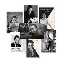 (Camus Poster collection)Albert Camus writer portrait poster decorative painting