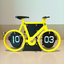 Bicycle desktop watch clock simple creative desk clock desk Japanese small simple Net red alarm clock ins Super fire