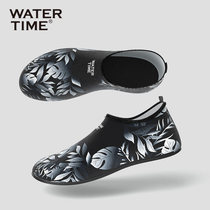 WaterTime men and women diving quick-dry non-slip anti-cutting sandals seaside shoes and socks to the stream wading shoes