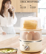 Steamed eggs small electric steamer Mini plug-in baby artifact Small dormitory student steamed corn cooker large capacity