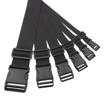 Tent parts buckle multifunctional elastic binding strap plastic buckle nylon tent camping luggage strap
