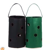 1pc Strawberry Grow Bag Nonwoven Fabric Vertical Jardin Gard