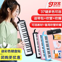 Oral organ 37 Key elementary school students with professional playing level blow pipe musical instruments beginners children adult men and women