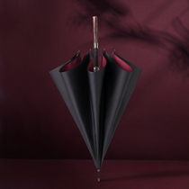 vonlilienfeld rainstorm special umbrella anti-wind automatic heavy rain umbrella long handle straight lever umbrella double layer thickened sturdy