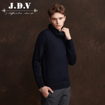  JDV Olai clearance mens winter mens Japanese retro solid color collar sweater sweater