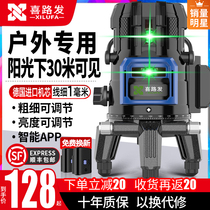 Outdoor infrared level Green Light 2 lines 3 lines 5 lines laser high precision strong light line LD blue light flat water meter