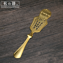 Ya Monogatari Absinthe spoon Absinthe spoon Absinthe spoon Bar filter Absinthe Sugar cube colander Ice filter Filter