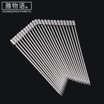 Ya Story Hat Head Cocktail Decoration Sign Fruit Fork Stainless Steel Cocktail Pin Sign Martini Olive Sign