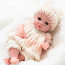 Snow White doll talking simulation baby doll full soft glue rebirth baby bath toy girl